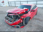 2019 Honda Civic Lx Red vin: 2HGFC2F64KH577588