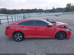 2019 Honda Civic Lx Red vin: 2HGFC2F64KH577588