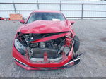 2019 Honda Civic Lx Red vin: 2HGFC2F64KH577588