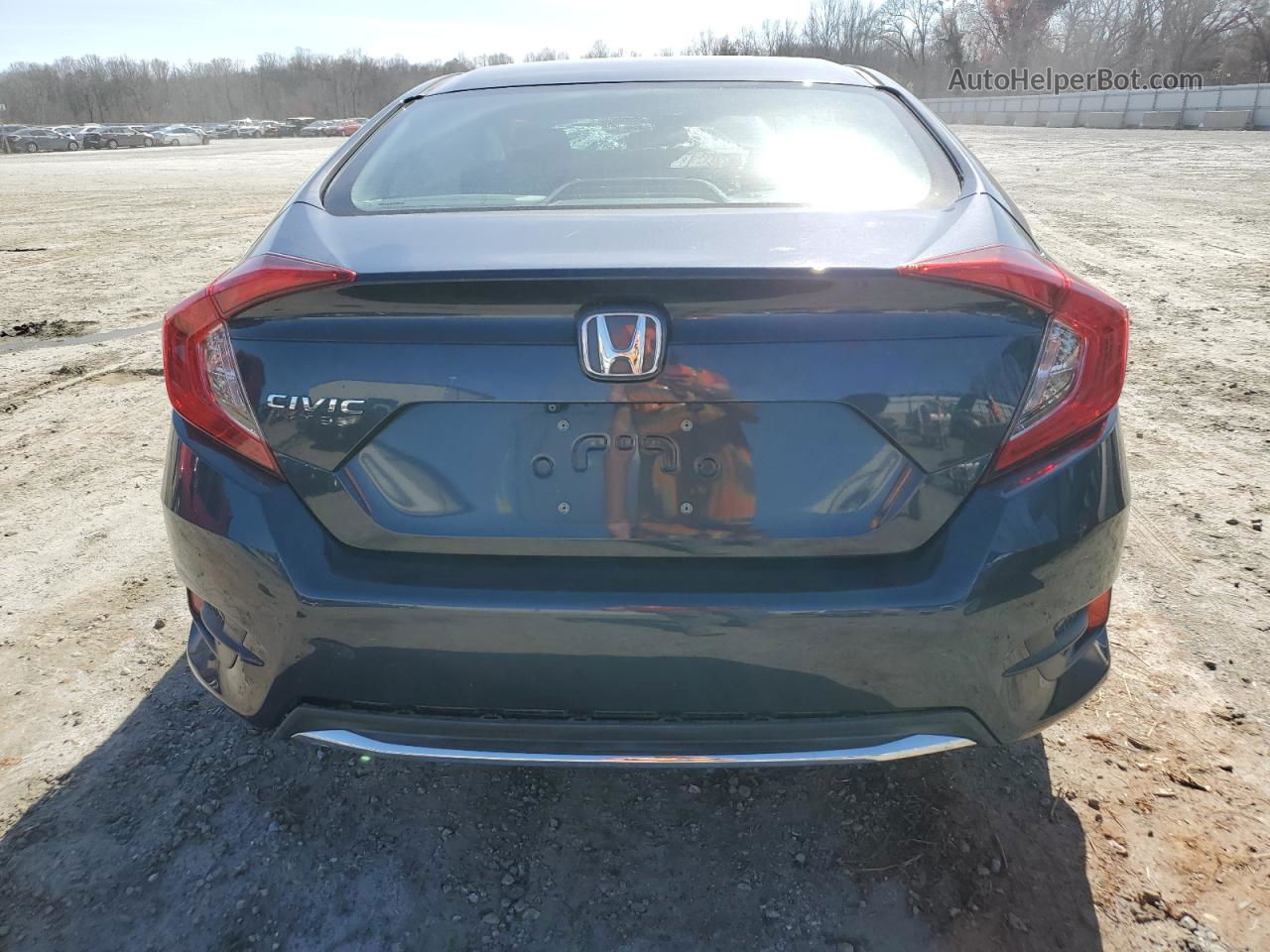 2019 Honda Civic Lx Серый vin: 2HGFC2F64KH583293