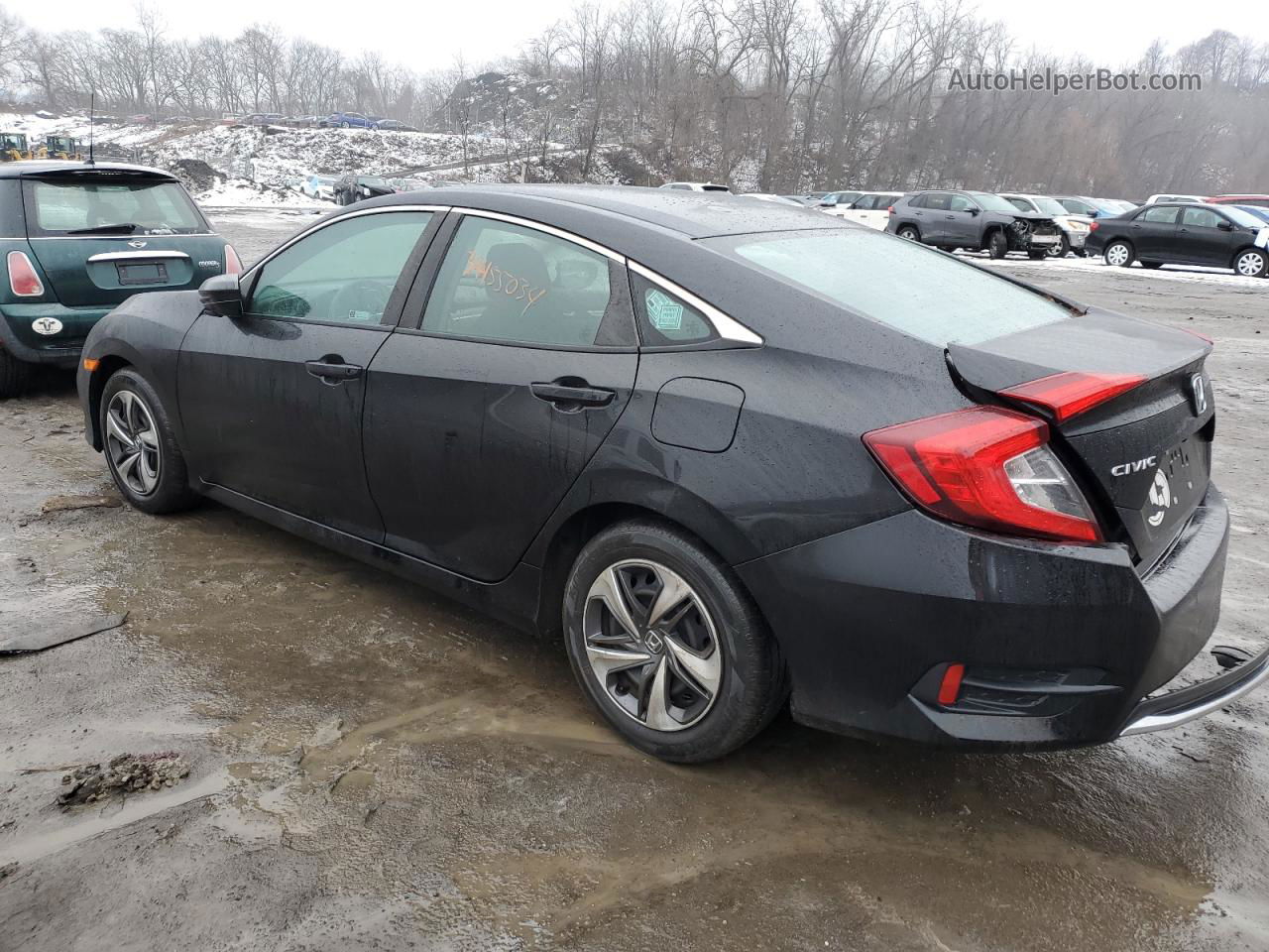 2020 Honda Civic Lx Black vin: 2HGFC2F64LH506201