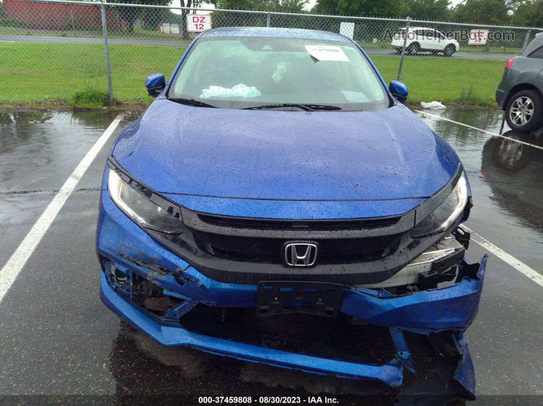 2020 Honda Civic Lx  Blue vin: 2HGFC2F64LH526870