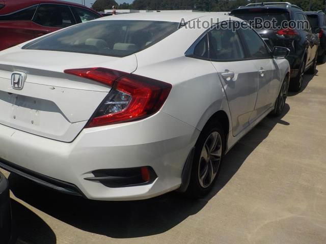 2020 Honda Civic Sedan Lx White vin: 2HGFC2F64LH568293