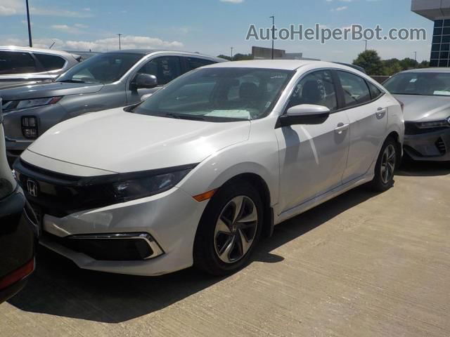 2020 Honda Civic Sedan Lx Белый vin: 2HGFC2F64LH568293