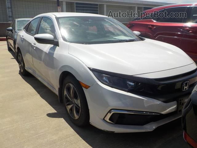 2020 Honda Civic Sedan Lx Белый vin: 2HGFC2F64LH568293