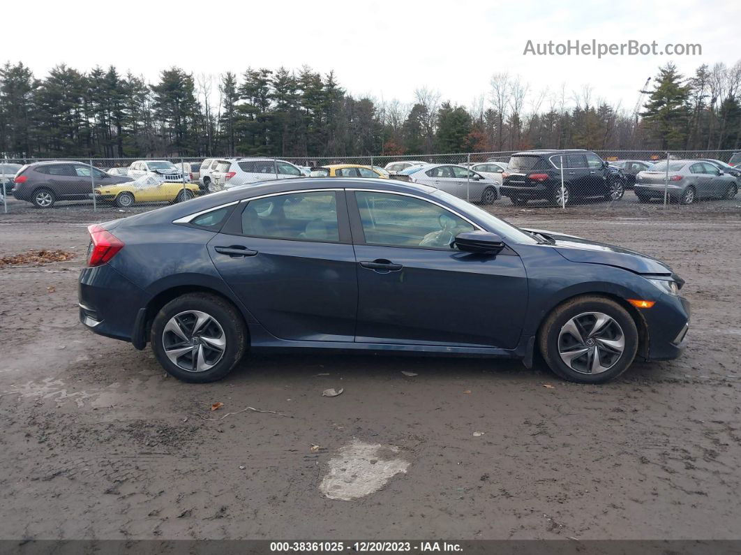 2020 Honda Civic Lx Dark Blue vin: 2HGFC2F64LH570044