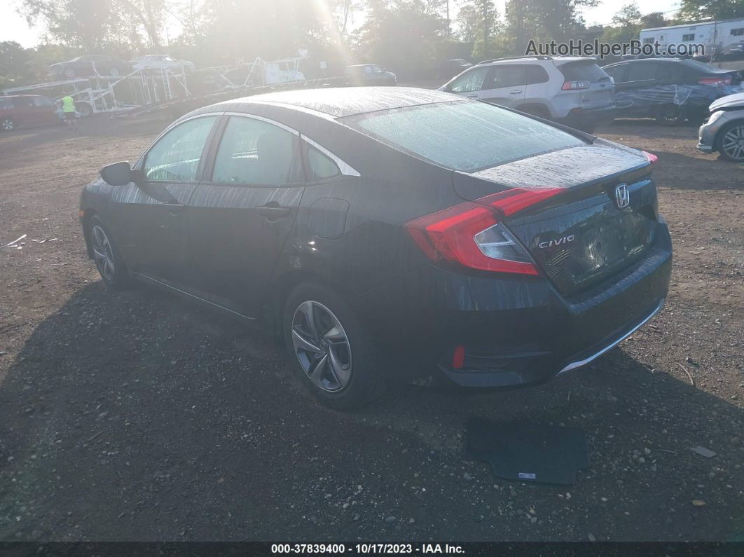 2020 Honda Civic Lx  Черный vin: 2HGFC2F64LH584882