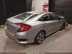 2020 Honda Civic Lx  Silver vin: 2HGFC2F64LH585160