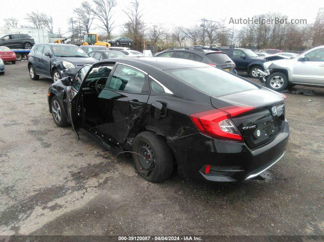 2020 Honda Civic Lx Black vin: 2HGFC2F64LH589001