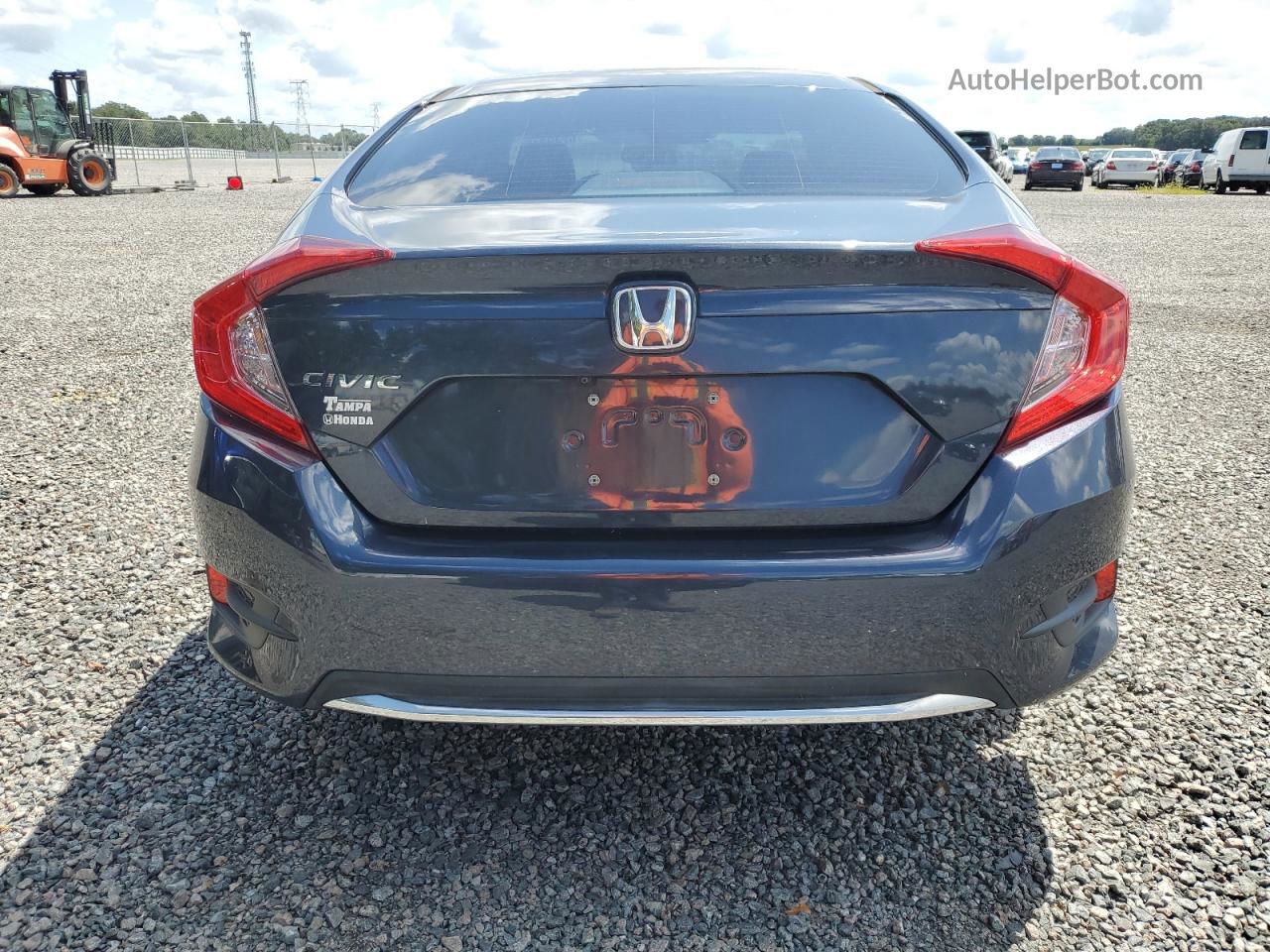 2020 Honda Civic Lx Blue vin: 2HGFC2F64LH591220