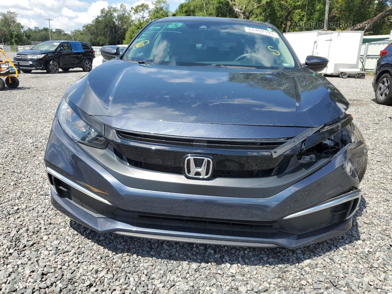 2020 Honda Civic Lx Blue vin: 2HGFC2F64LH591220