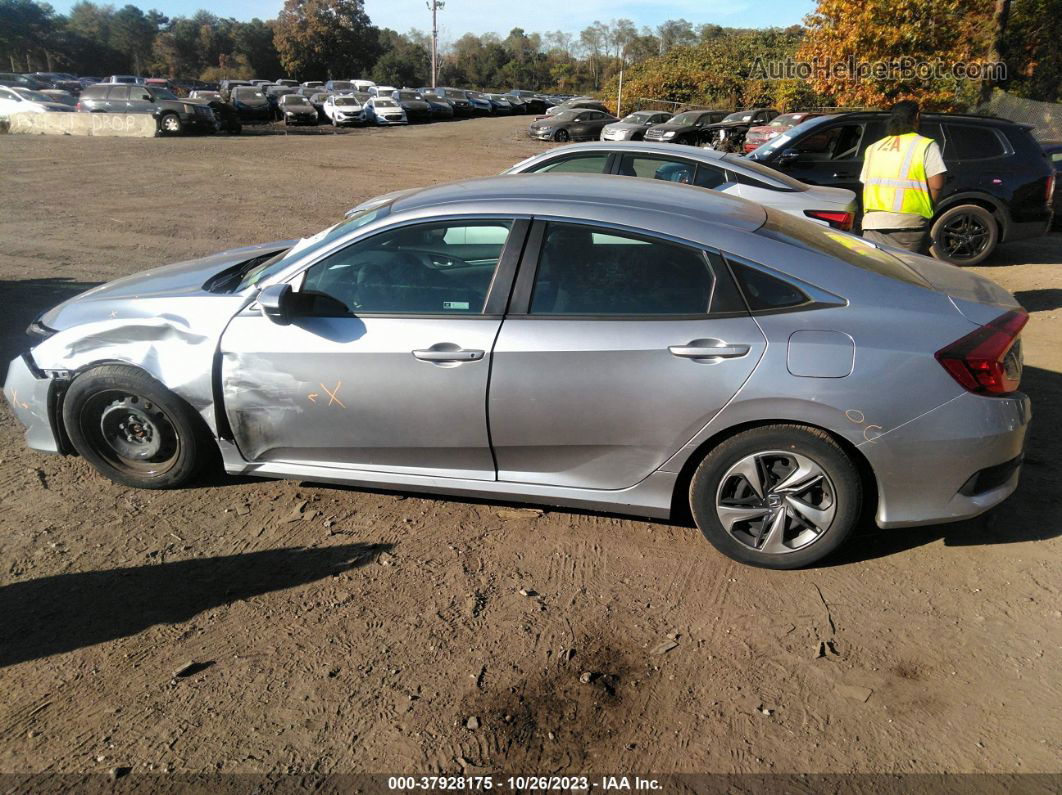 2020 Honda Civic Sedan Lx Silver vin: 2HGFC2F64LH600322