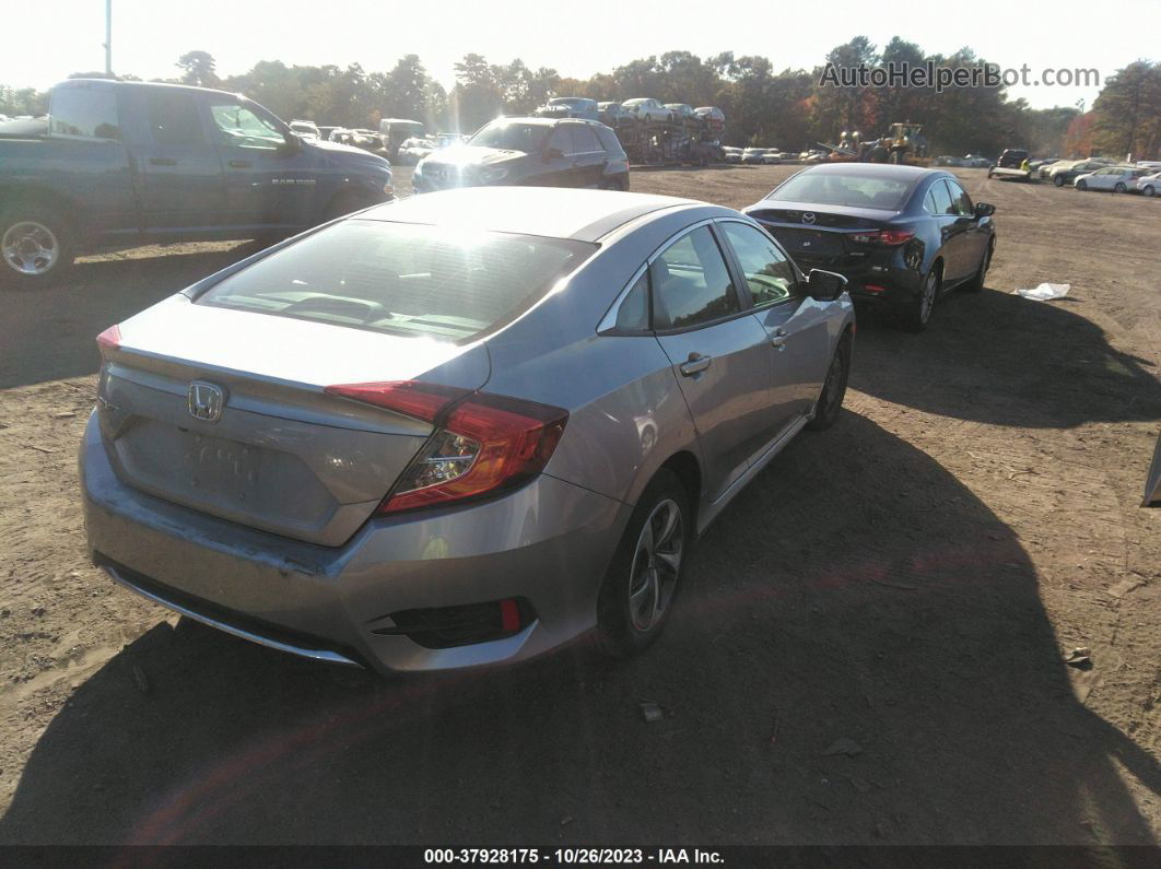 2020 Honda Civic Sedan Lx Silver vin: 2HGFC2F64LH600322