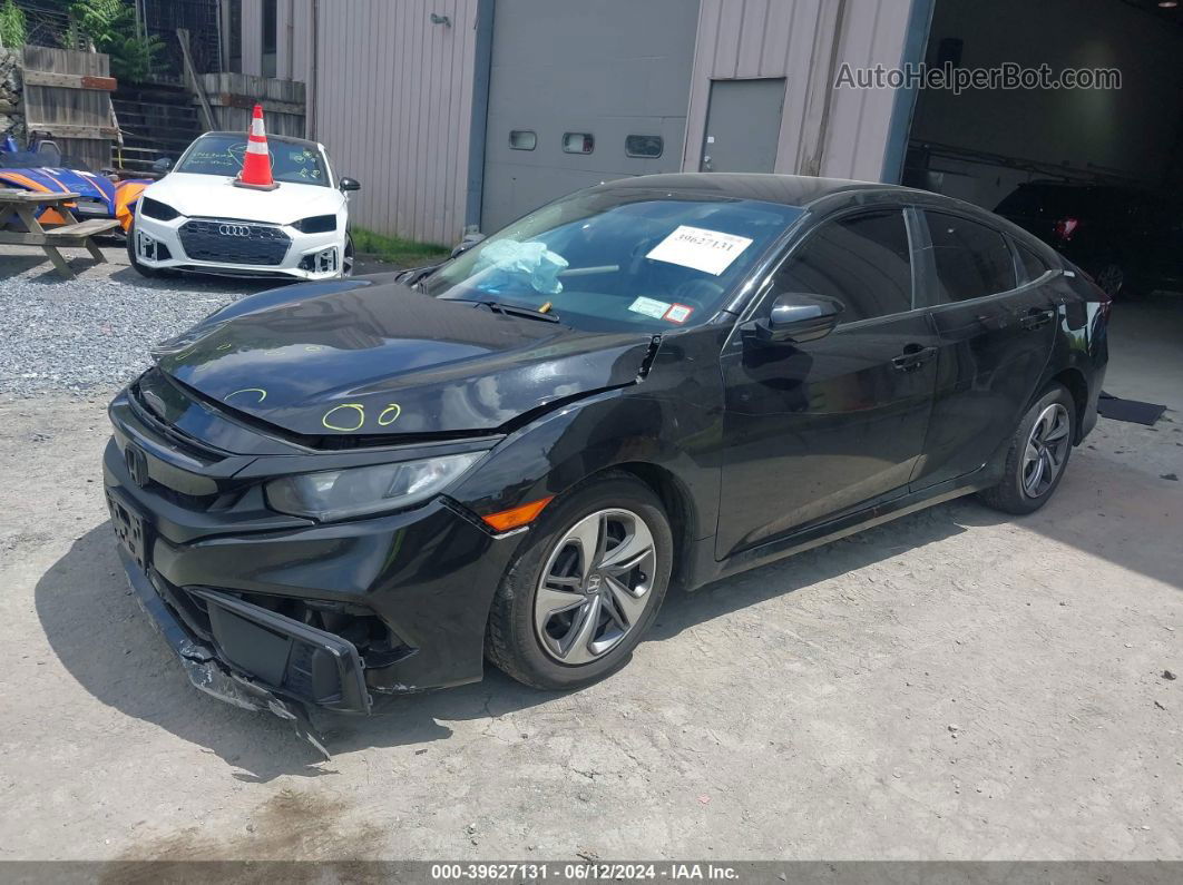 2019 Honda Civic Lx Black vin: 2HGFC2F65KH513415