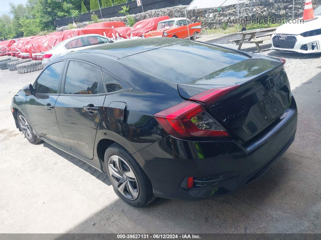 2019 Honda Civic Lx Черный vin: 2HGFC2F65KH513415