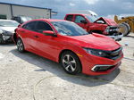 2019 Honda Civic Lx Red vin: 2HGFC2F65KH542798