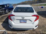 2019 Honda Civic Lx White vin: 2HGFC2F65KH570620