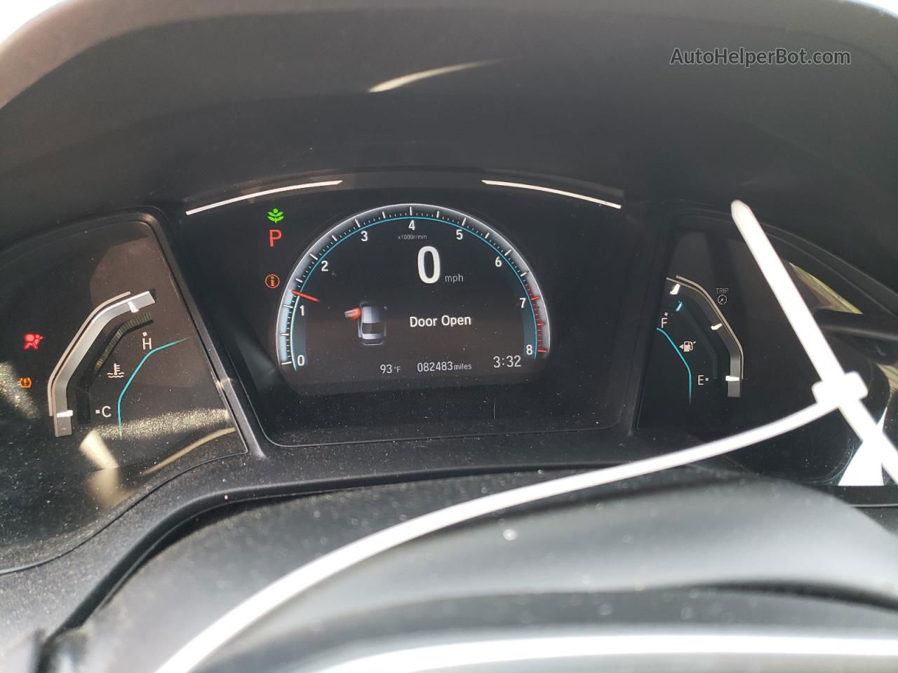 2019 Honda Civic Lx Charcoal vin: 2HGFC2F65KH586901