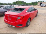 2019 Honda Civic Lx Красный vin: 2HGFC2F65KH587952