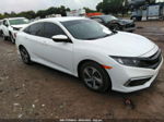 2019 Honda Civic Sedan Lx White vin: 2HGFC2F65KH599843