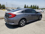 2020 Honda Civic Lx Gray vin: 2HGFC2F65LH507177