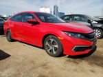 2020 Honda Civic Lx Red vin: 2HGFC2F65LH515599