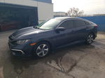 2020 Honda Civic Lx Blue vin: 2HGFC2F65LH564592