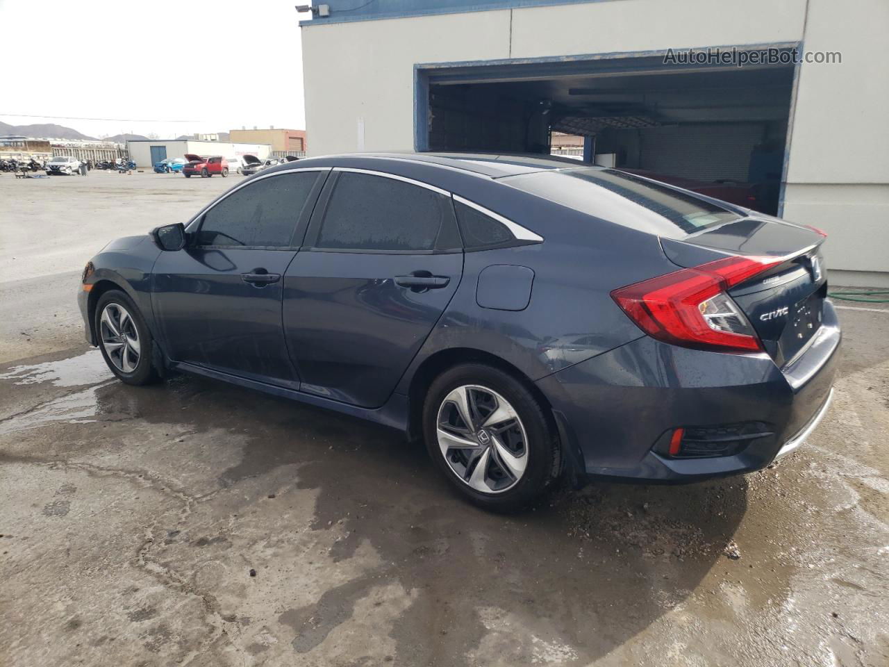 2020 Honda Civic Lx Blue vin: 2HGFC2F65LH564592