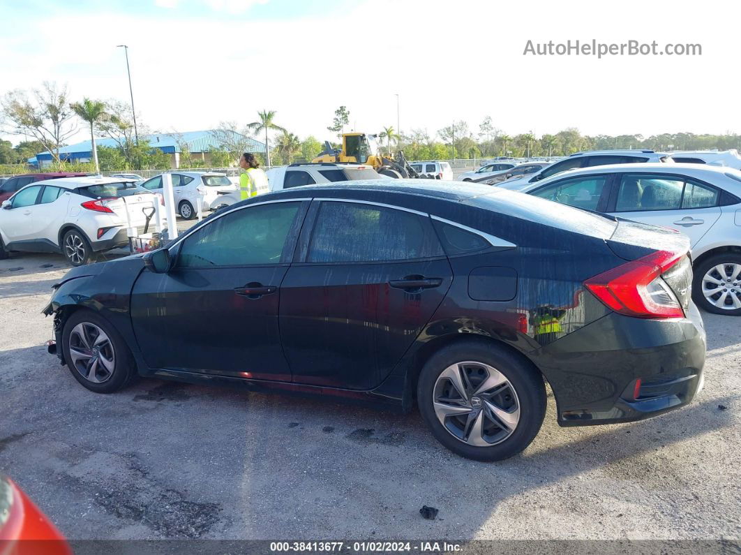 2020 Honda Civic Lx Black vin: 2HGFC2F65LH599262