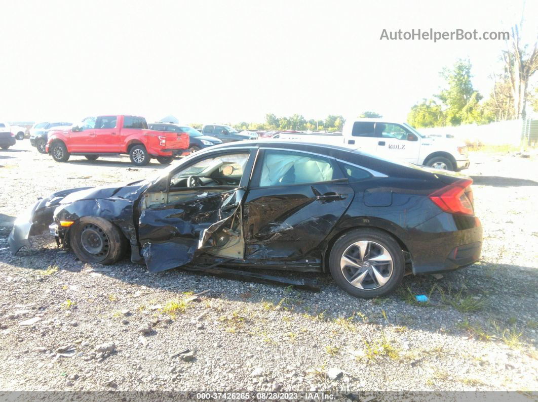 2020 Honda Civic Sedan Lx Black vin: 2HGFC2F65LH601155