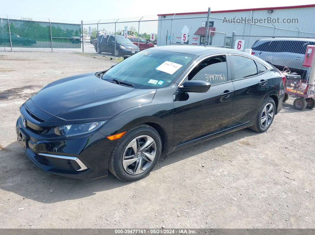 2020 Honda Civic Lx Black vin: 2HGFC2F65LH601544