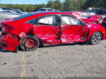 2017 Honda Civic Lx Red vin: 2HGFC2F66HH507518