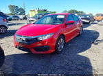 2017 Honda Civic Lx Red vin: 2HGFC2F66HH507518