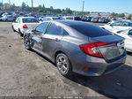 2017 Honda Civic Lx Gray vin: 2HGFC2F66HH541006