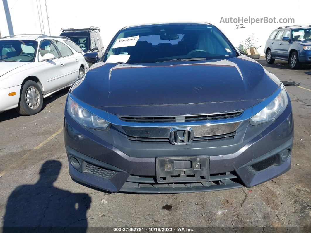 2017 Honda Civic Lx Gray vin: 2HGFC2F66HH541006