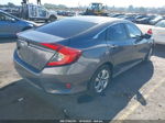 2017 Honda Civic Lx Gray vin: 2HGFC2F66HH541006