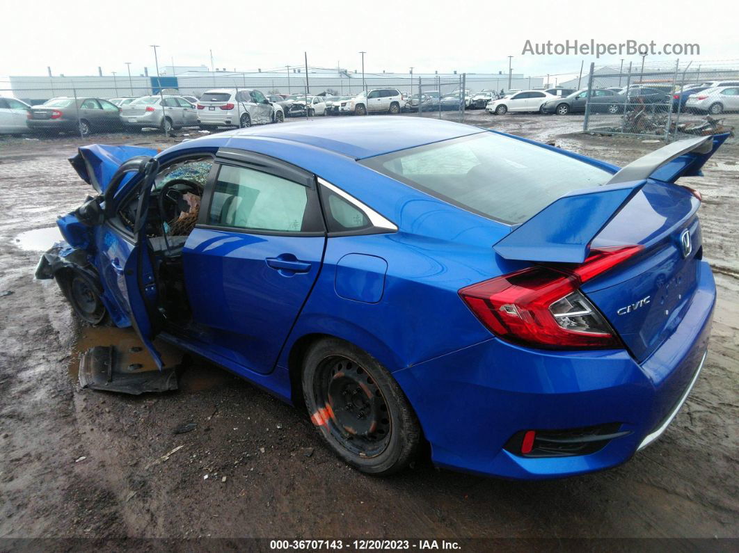 2019 Honda Civic Sedan Lx Blue vin: 2HGFC2F66KH531518