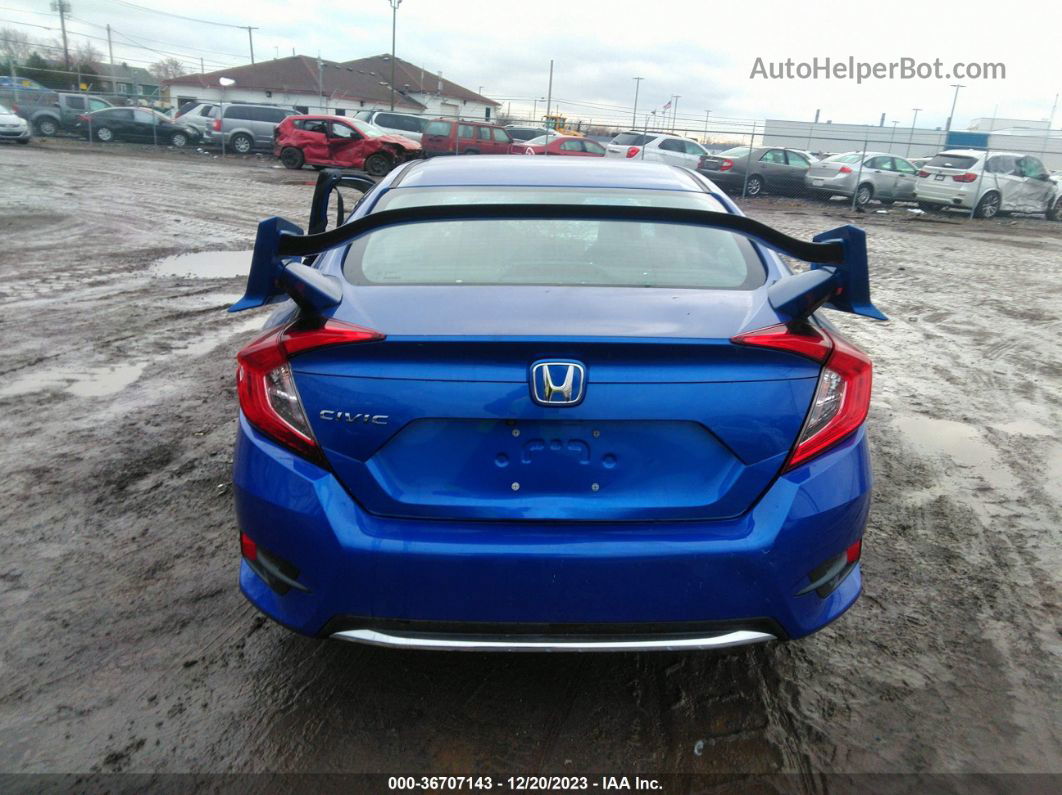 2019 Honda Civic Sedan Lx Blue vin: 2HGFC2F66KH531518