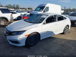 2019 Honda Civic Lx White vin: 2HGFC2F66KH539697