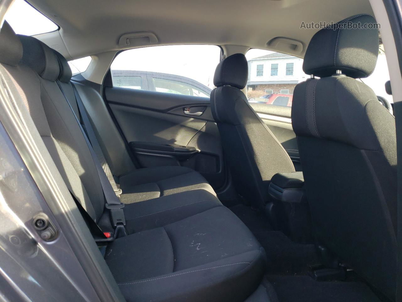 2019 Honda Civic Lx Gray vin: 2HGFC2F66KH557696