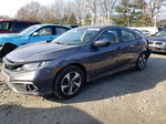 2019 Honda Civic Lx Серый vin: 2HGFC2F66KH557696