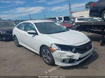 2020 Honda Civic Lx White vin: 2HGFC2F66LH507575