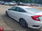 2020 Honda Civic Lx White vin: 2HGFC2F66LH507575