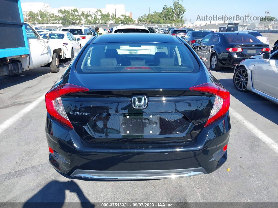 2020 Honda Civic Lx Black vin: 2HGFC2F66LH536431