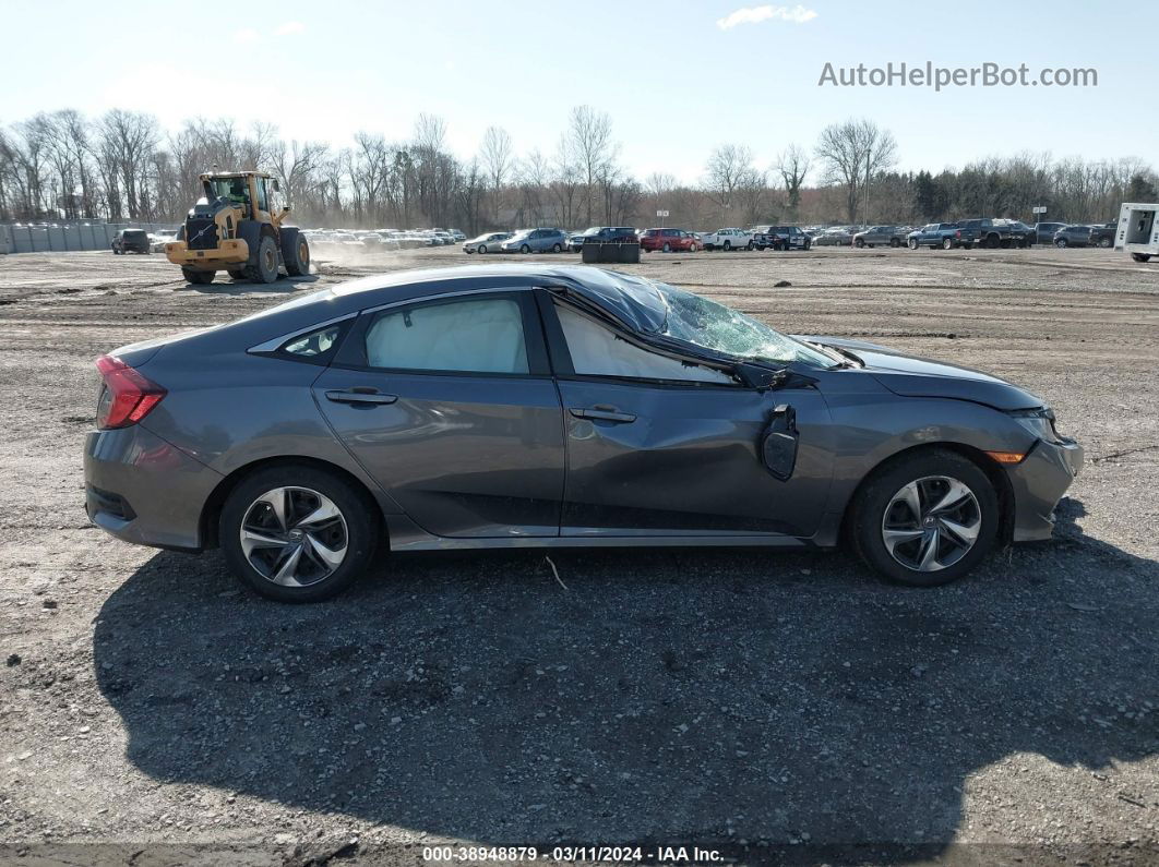 2020 Honda Civic Lx Gray vin: 2HGFC2F66LH548935