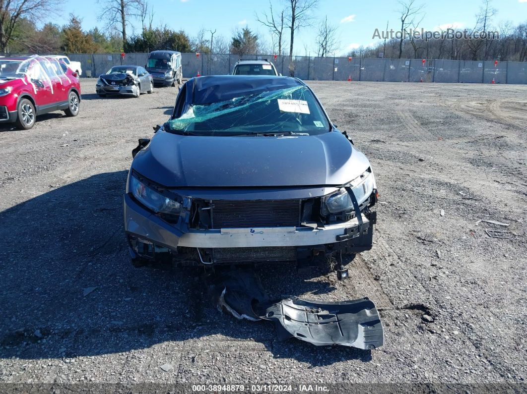 2020 Honda Civic Lx Gray vin: 2HGFC2F66LH548935