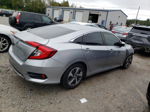 2020 Honda Civic Lx Silver vin: 2HGFC2F66LH558199