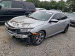 2020 Honda Civic Lx Silver vin: 2HGFC2F66LH558199