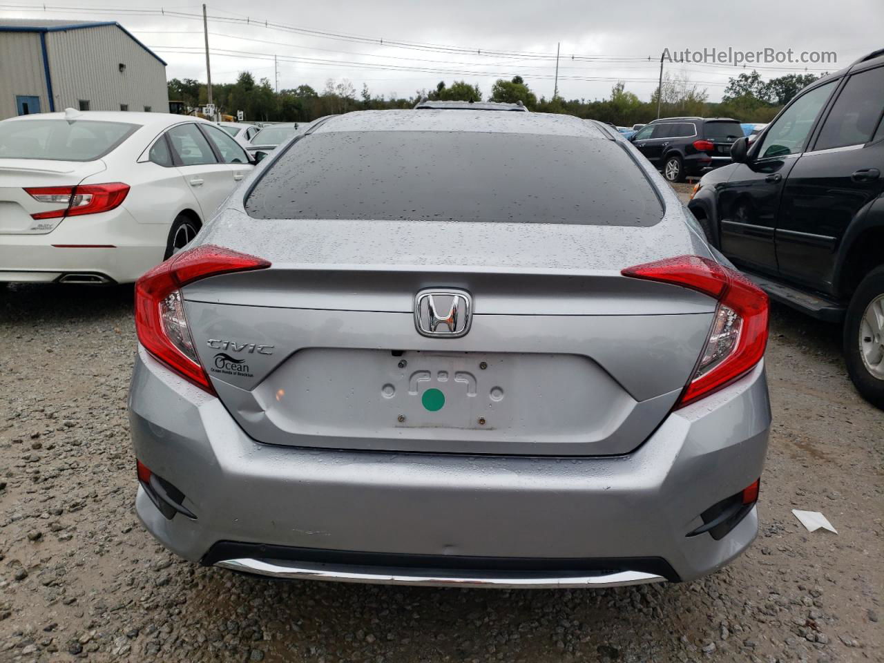 2020 Honda Civic Lx Серебряный vin: 2HGFC2F66LH558199