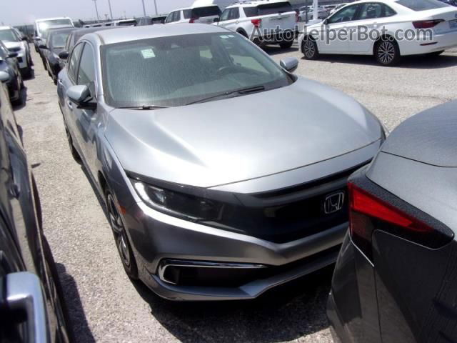 2020 Honda Civic Sedan Lx Silver vin: 2HGFC2F66LH591851